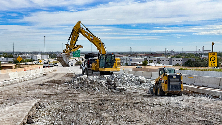 I-270 & US 36 Bridge Preventative Maintenance - Roadway removal on I-270 and US 36.jpg detail image