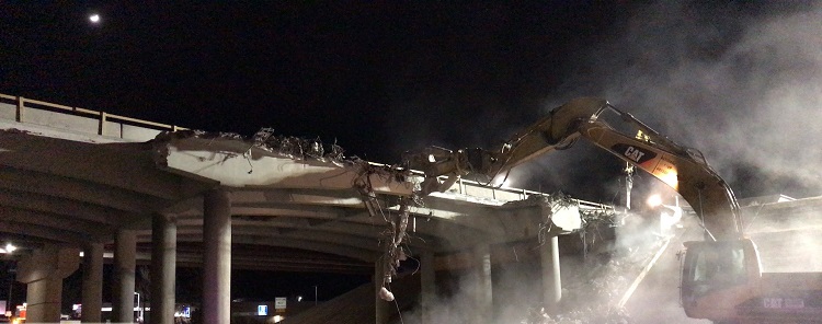 a closeup demolition underway east section of the WB bridge April 4.jpg detail image