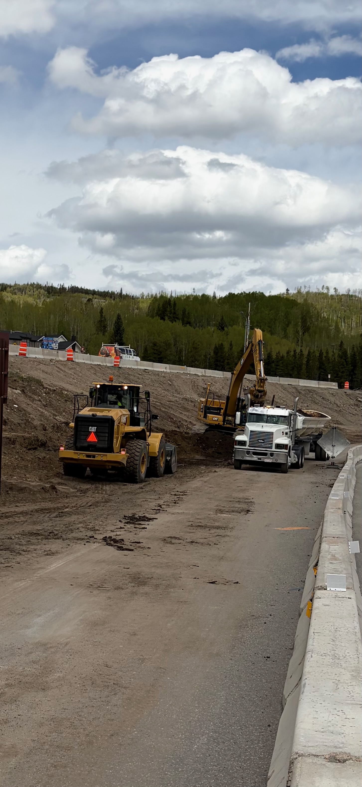 I-70 Exit 203 Interchange in Frisco Prep for Retaining Wall.jpg detail image