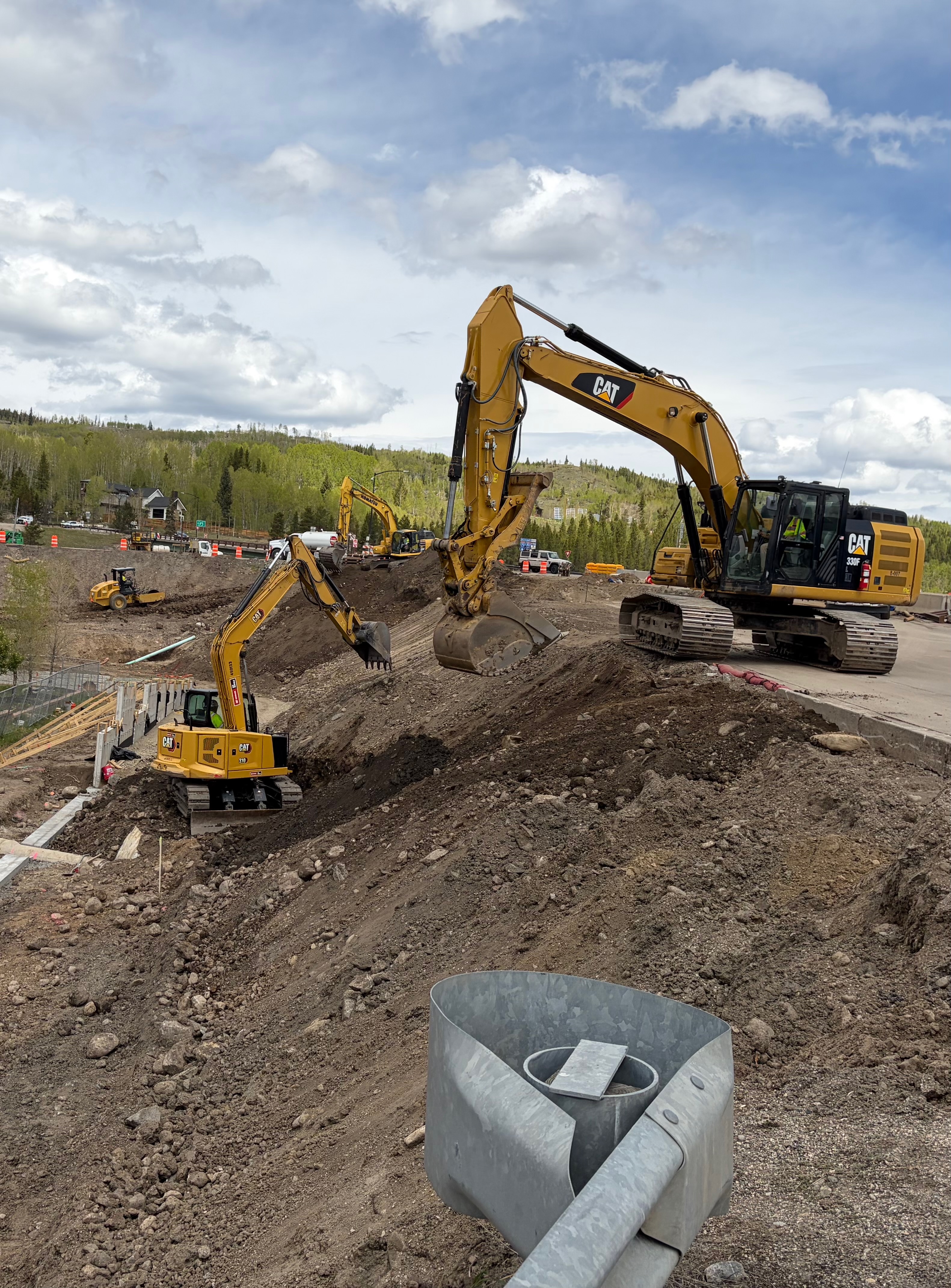 I-70 Exit 203 Interchange in Frisco Excavation for Foundation.jpg detail image