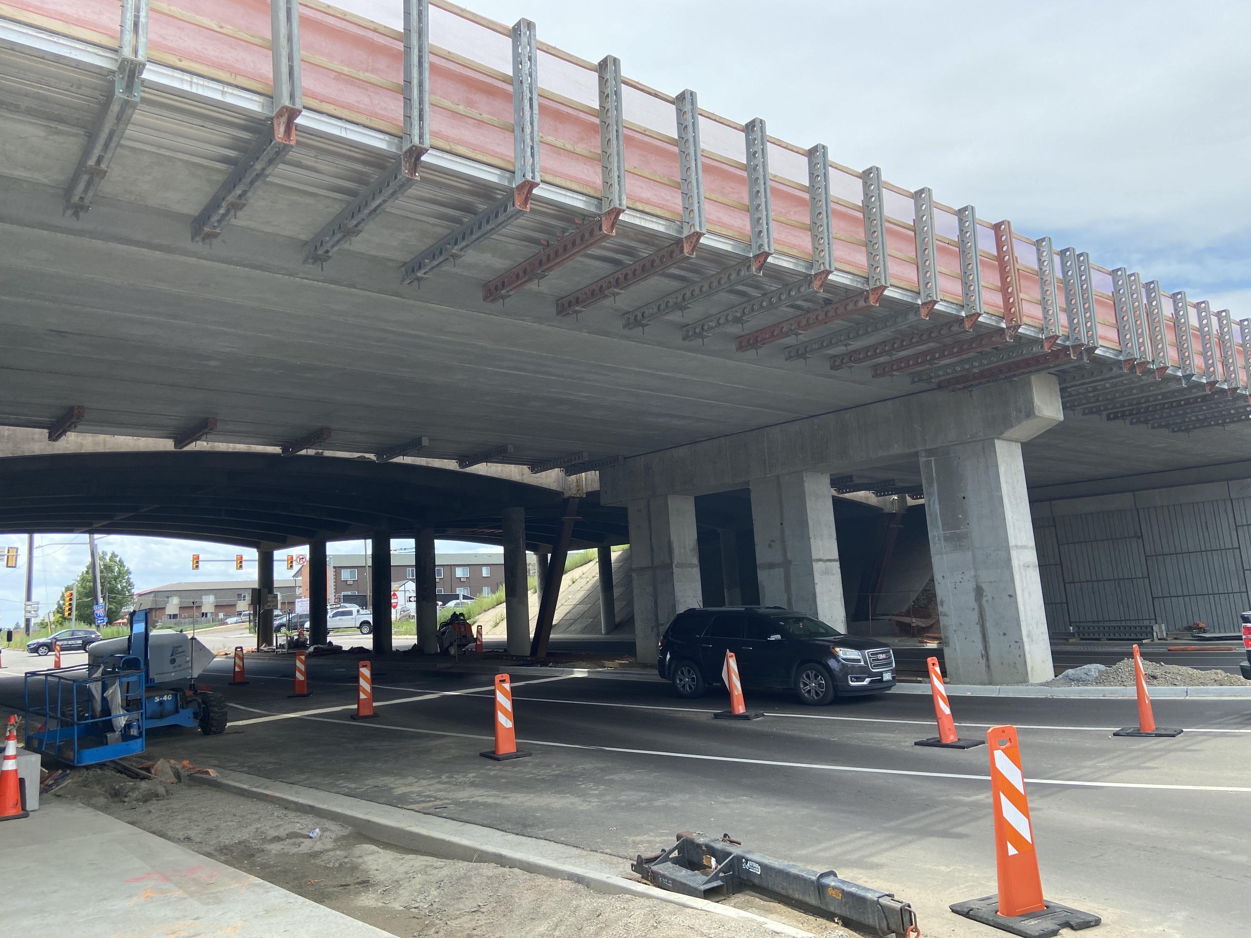 I-70 and Harlan_under bridge deck_northside.jpg detail image