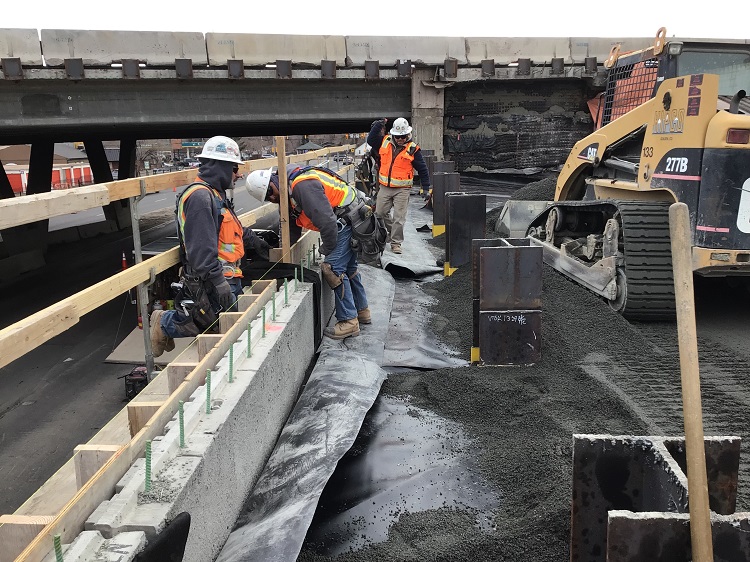 Closeup pier cap construction I-70 Ward Road.jpg detail image