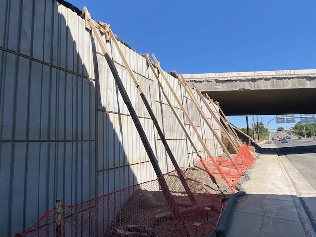 I-70 Bridges over Ward Road Closeup MSE Wall Construction.jpg detail image