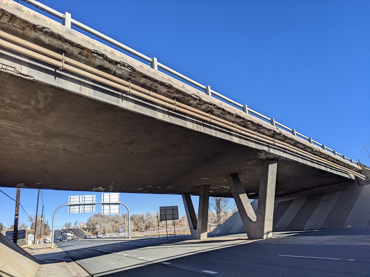 Closeup underside of existing bridges at Ward Road Photo by Presley Fowler.jpg detail image