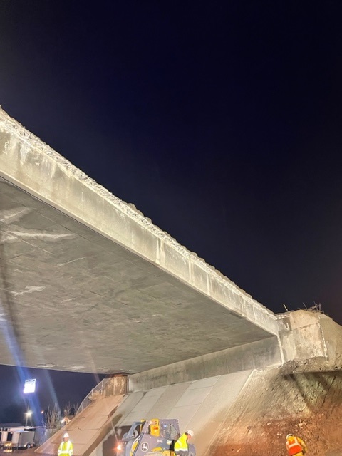 Crews removing bridge overhang I-70 over Ward Road Bridge Photo by Anthony Lobato.jpg detail image