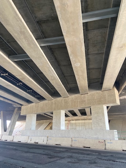 Ground view new bridge structure I-70 over Ward Rd Photo Estate Media.jpg detail image