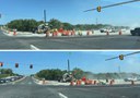 collage landscape view WB I-70 Ward Road off ramp widening in progress.jpg thumbnail image