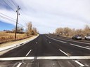 improved markings and pavement on southbound Ward Road approaching the interchange (1).jpg thumbnail image