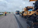 I-70 Bethune Burlington Improvements - Segment 3 paving on 080725 thumbnail image