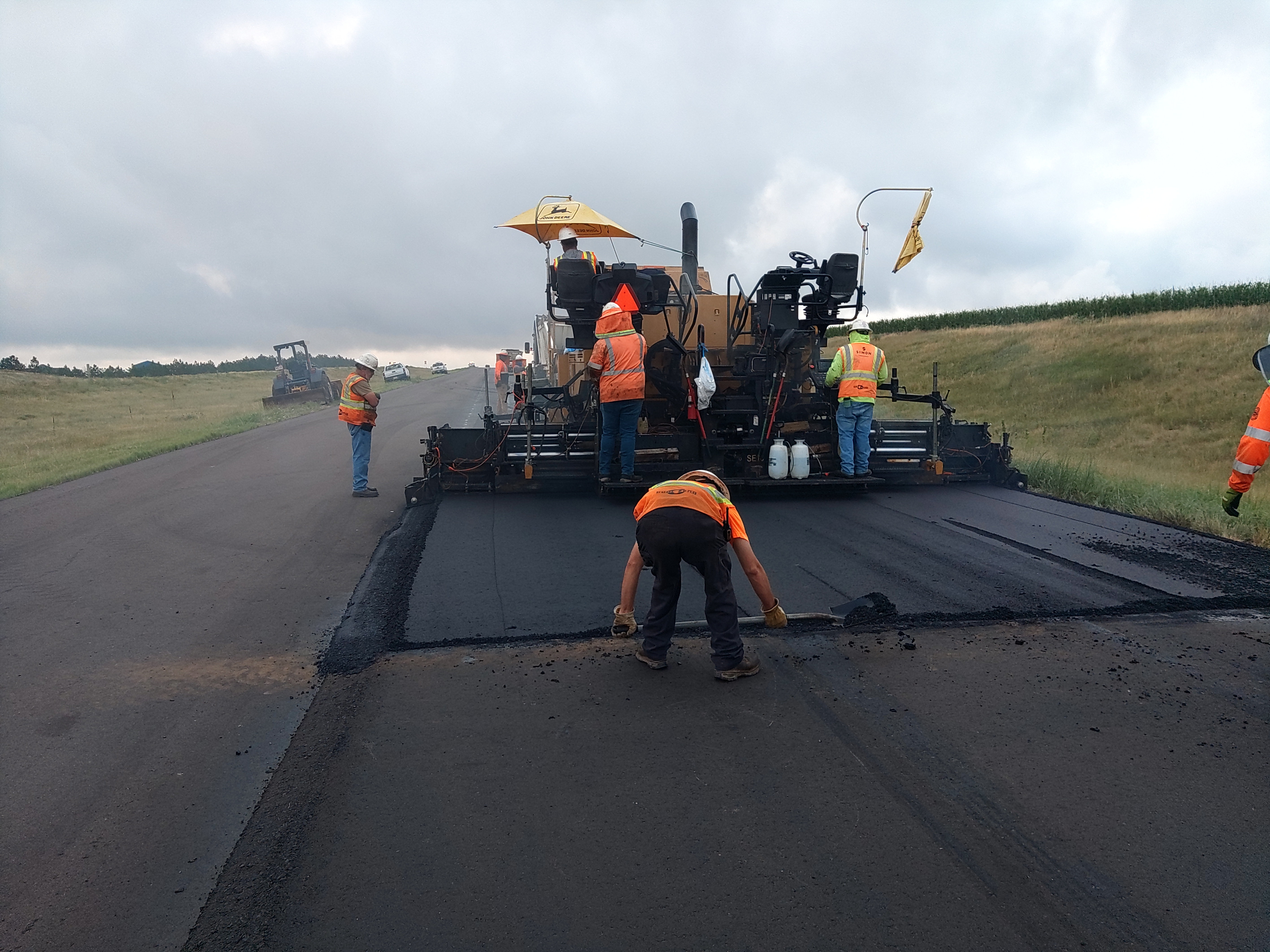 I-70 Bethune Burlington Improvements - Topmat segment on 080725 detail image