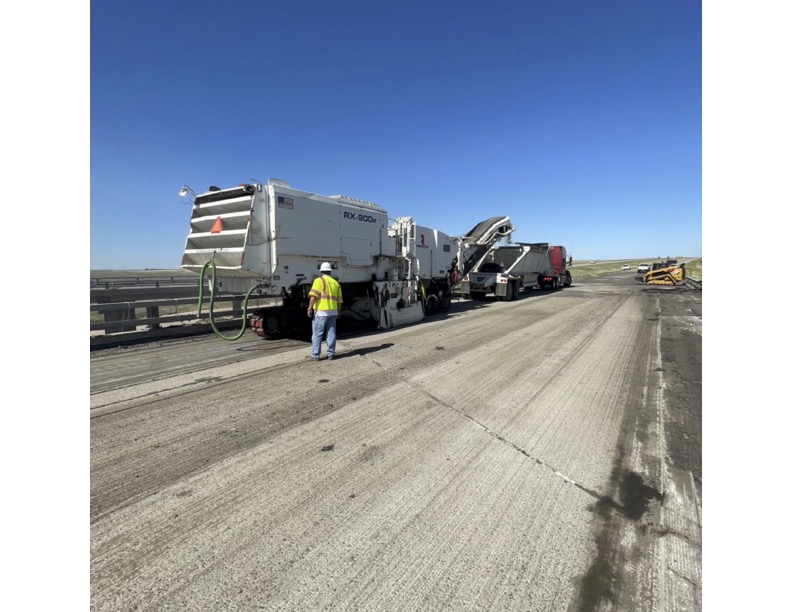 I-70 Bethune Burlington Bridge Milling Westbound I-70 Near Bethune July 2024.jpg detail image