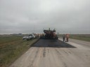 I-70 Improvements Bethune to Burlington - Asphalt paving during September 2025 thumbnail image