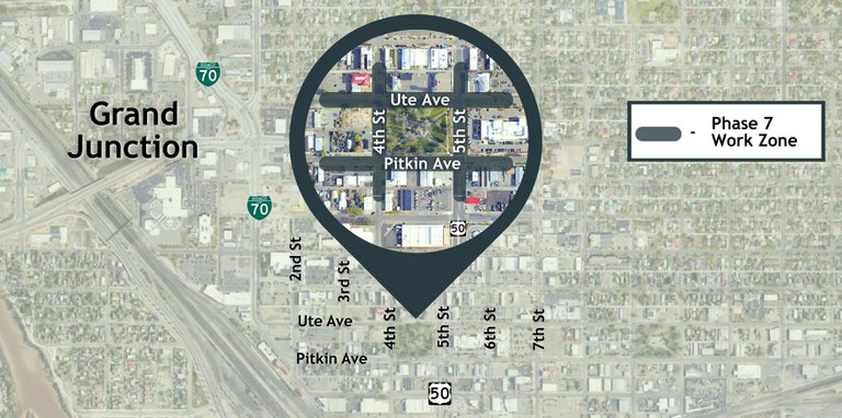 Phase 7 Work Zone Map