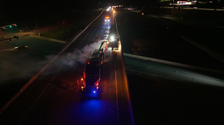 I-70 Resurfacing from Chief Hosa to Colfax crews milling eastbound bridge in morrison.jpg detail image