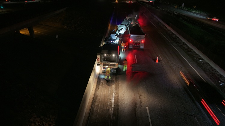 I-70 Resurfacing from Chief Hosa to Colfax Milling eastbound bridge in Morrison.jpg detail image