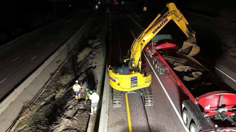 I-70 Resurfacing from Chief Hosa to Colfax close-up removal of asphalt.jpg detail image