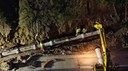 I-70 Resurfacing from Chief Hosa to Colfax Crews installing drainage pipe I-70 Lookout Mountain.jpg thumbnail image