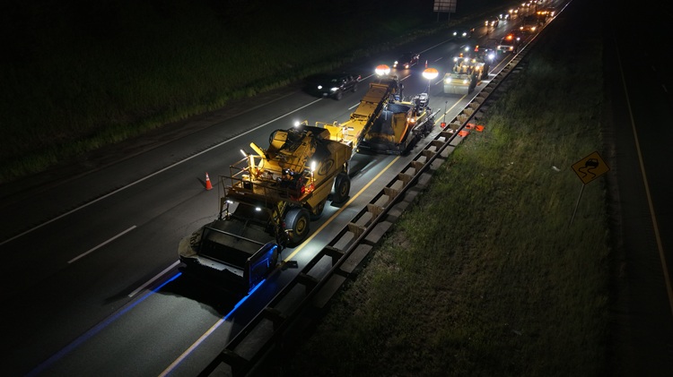 I-70 Resurfacing from Chief Hosa to Colfax Paving Eastbound I-70 in Genesee.jpg detail image