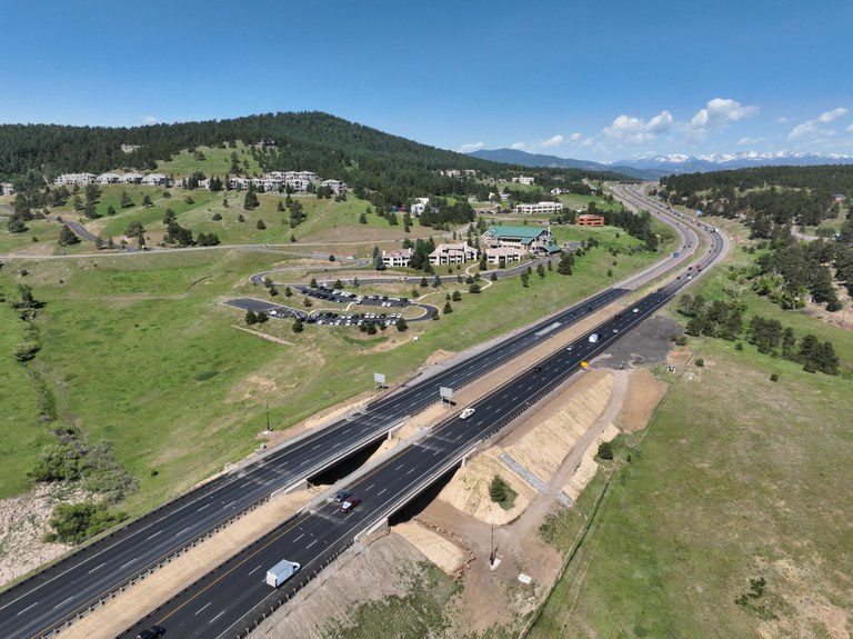 Completed I-70 & Genesee Wildlife Underpass Completed I-70 & Genesee Wildlife Underpass