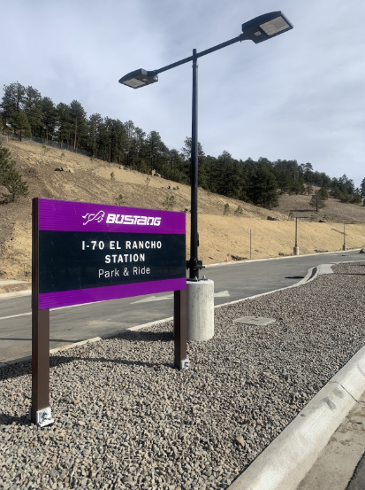 I-70 El Rancho Pegasus Transit Shuttle Stop I-70 El Rancho Pegasus Transit Shuttle Stop
