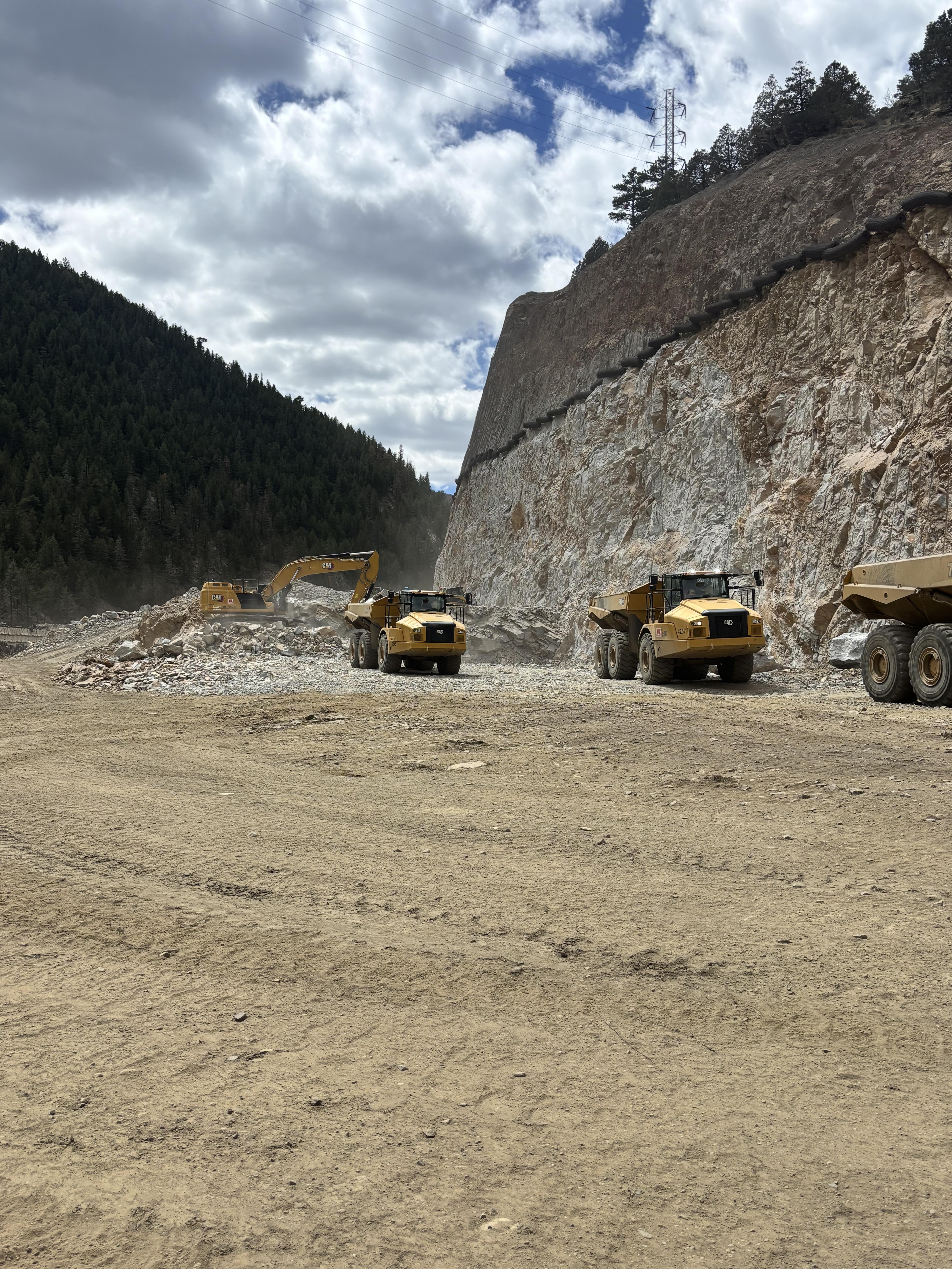 I-70 Floyd Hill Excavation - April 24, 2026.jpg detail image