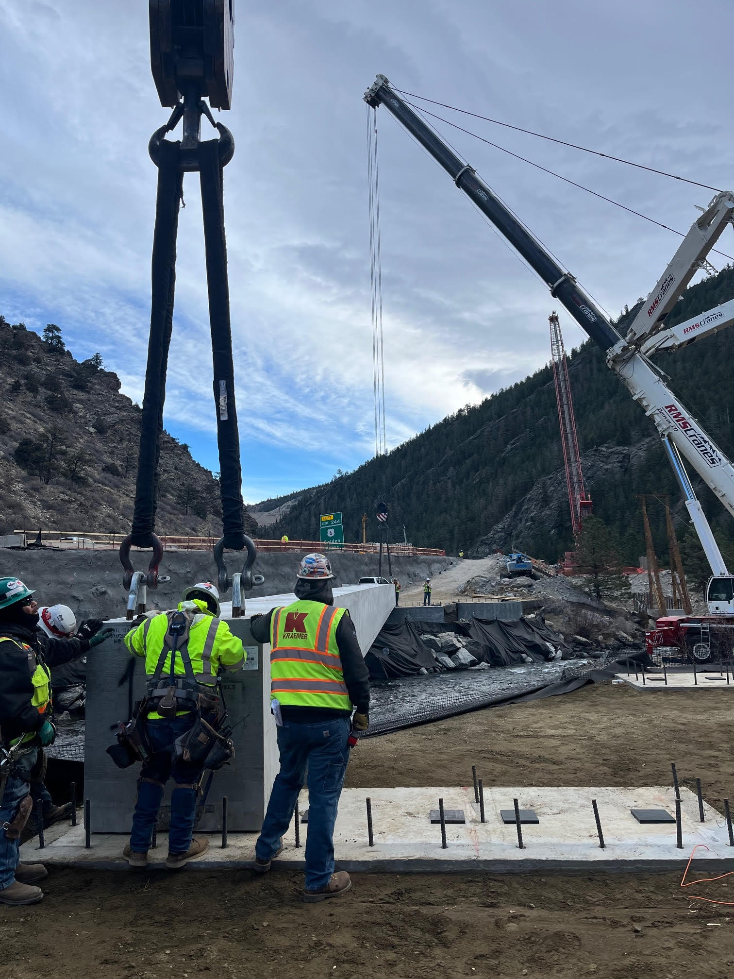 I-70 Floyd Hill Bridge Work - Dec. 17, 2025 detail image