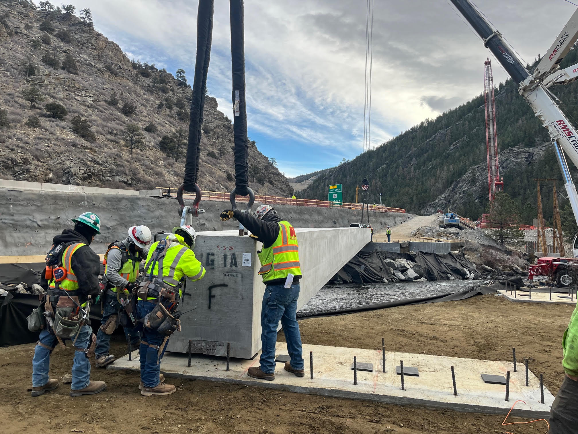 I-70 Floyd Hill Central Bridge Work - Dec. 17, 2025.jpg detail image