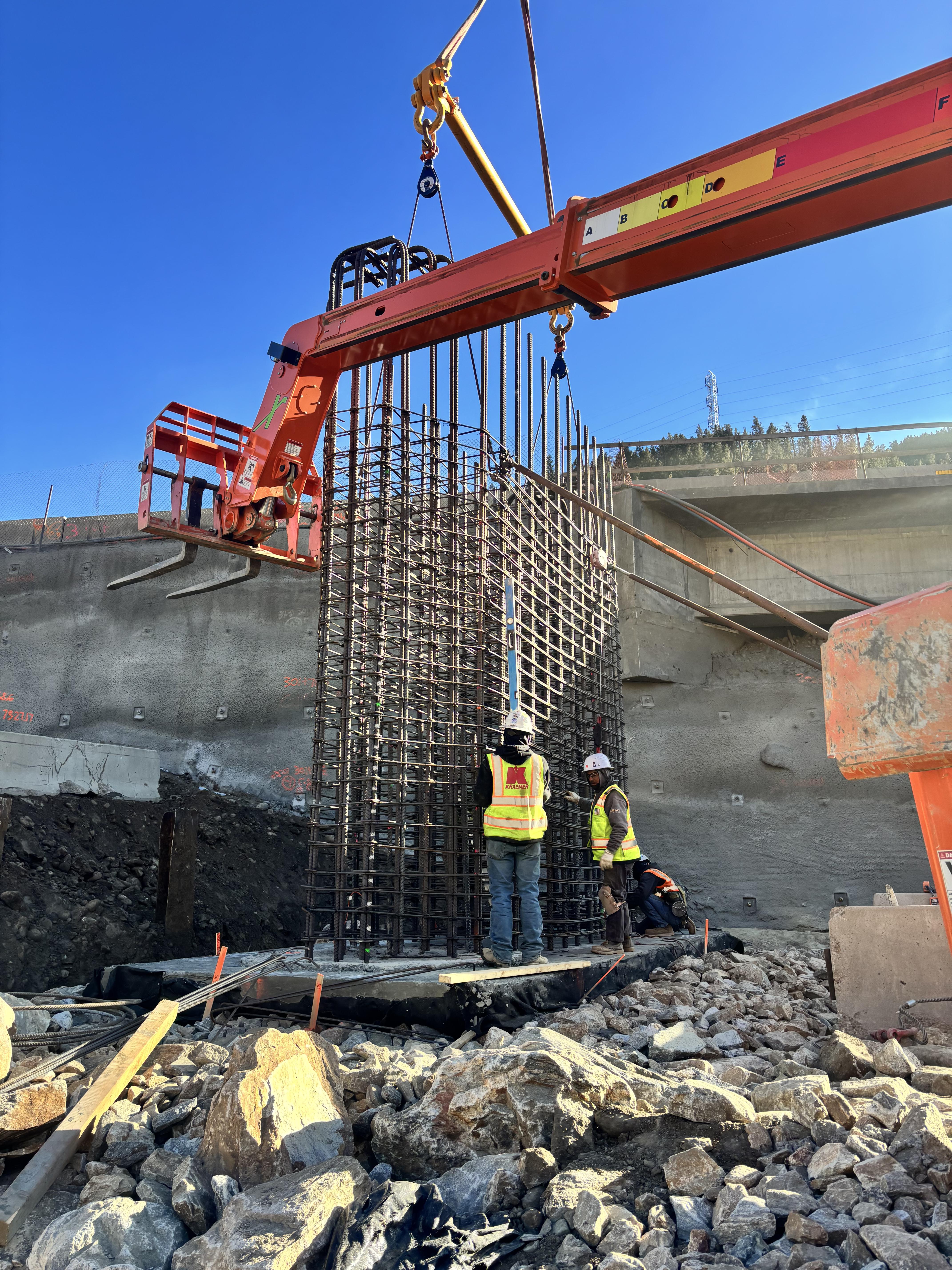 I-70 Floyd Hill Crane Rebar - Jan. 22, 2026.jpg detail image