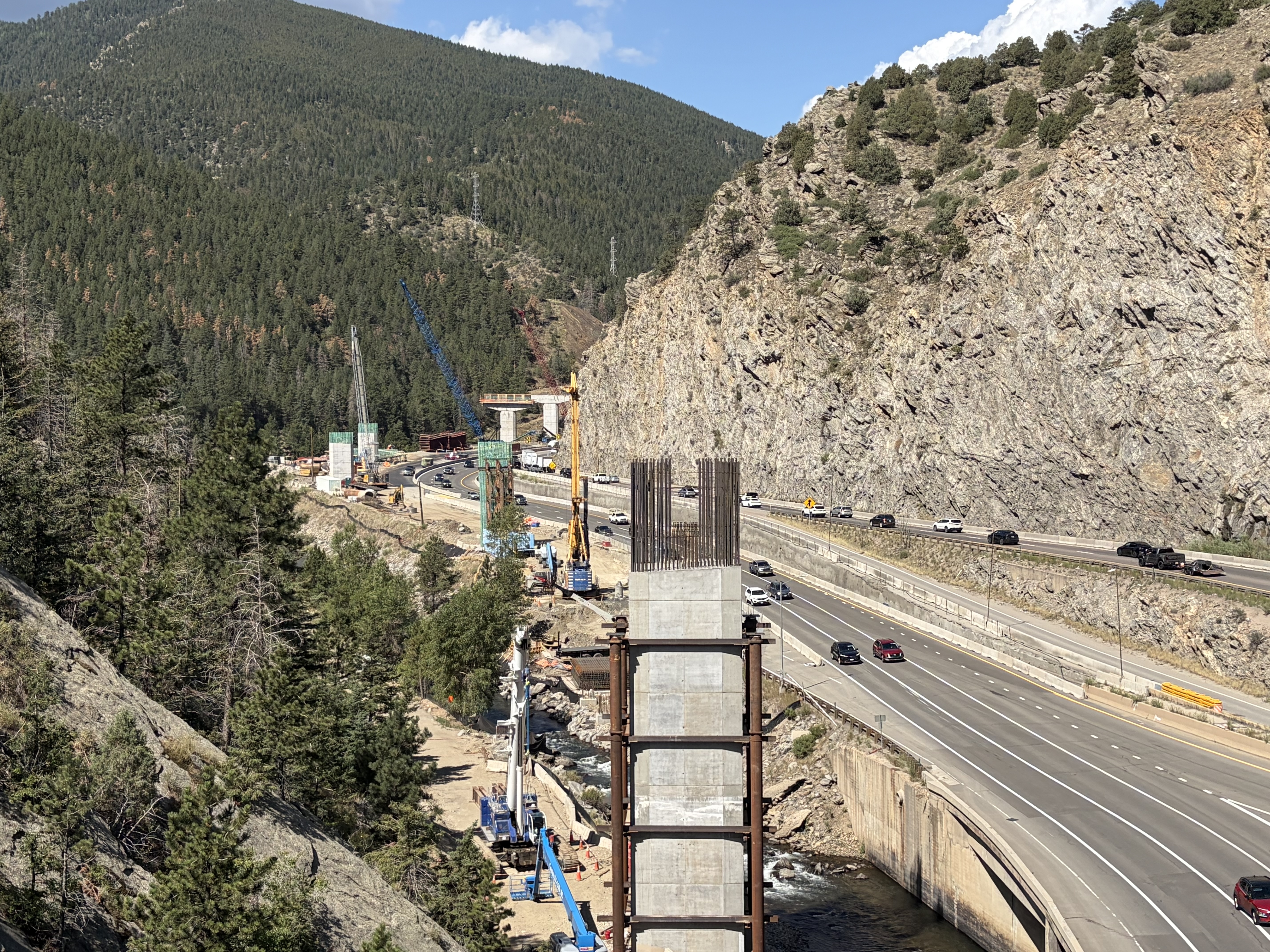 I-70 Floyd Hill - Pier 16 Table - July 27, 2026.JPG detail image