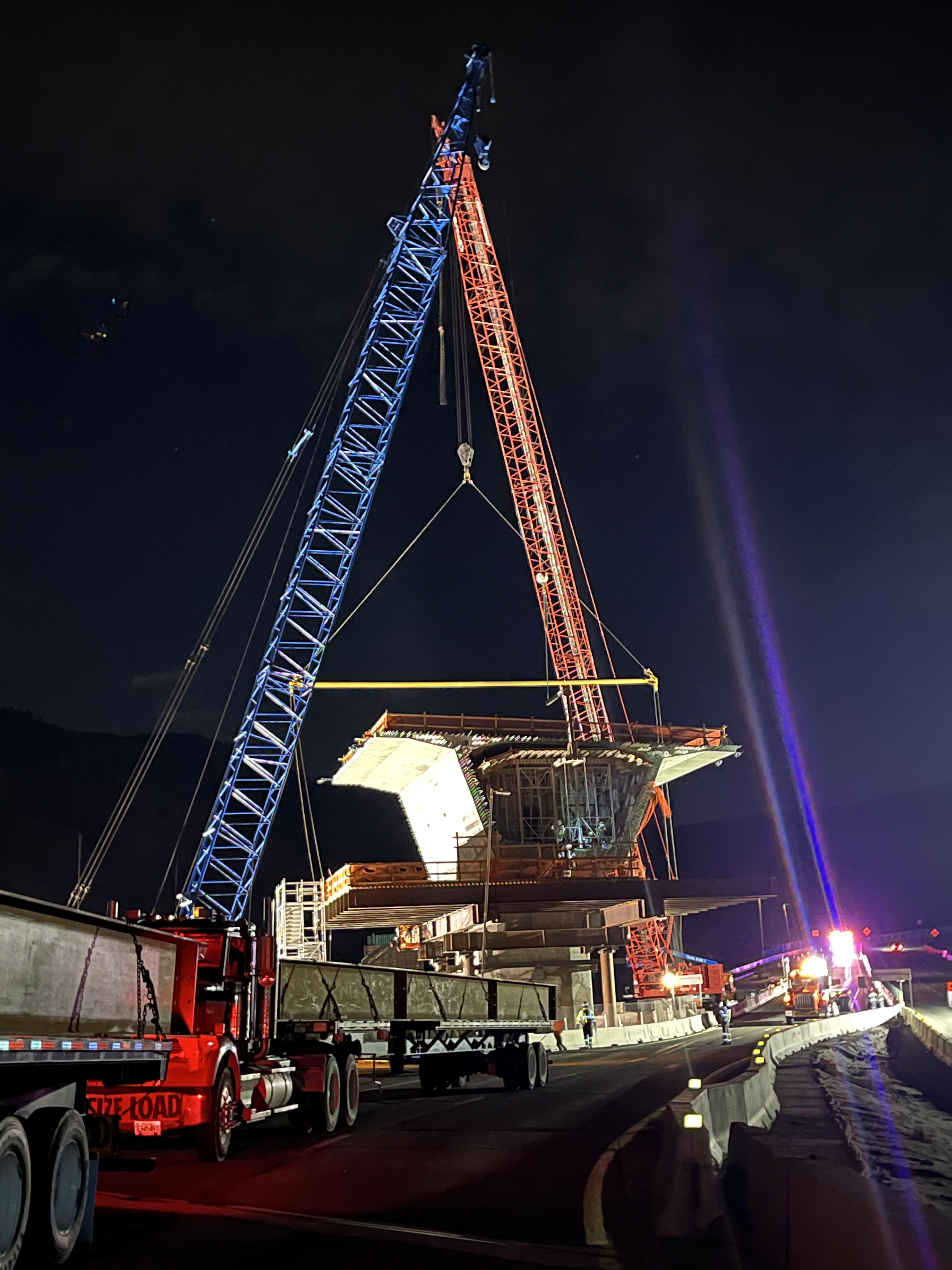I-70 Floyd Hill Pier 17 at Night - May 12, 2026.jpg detail image