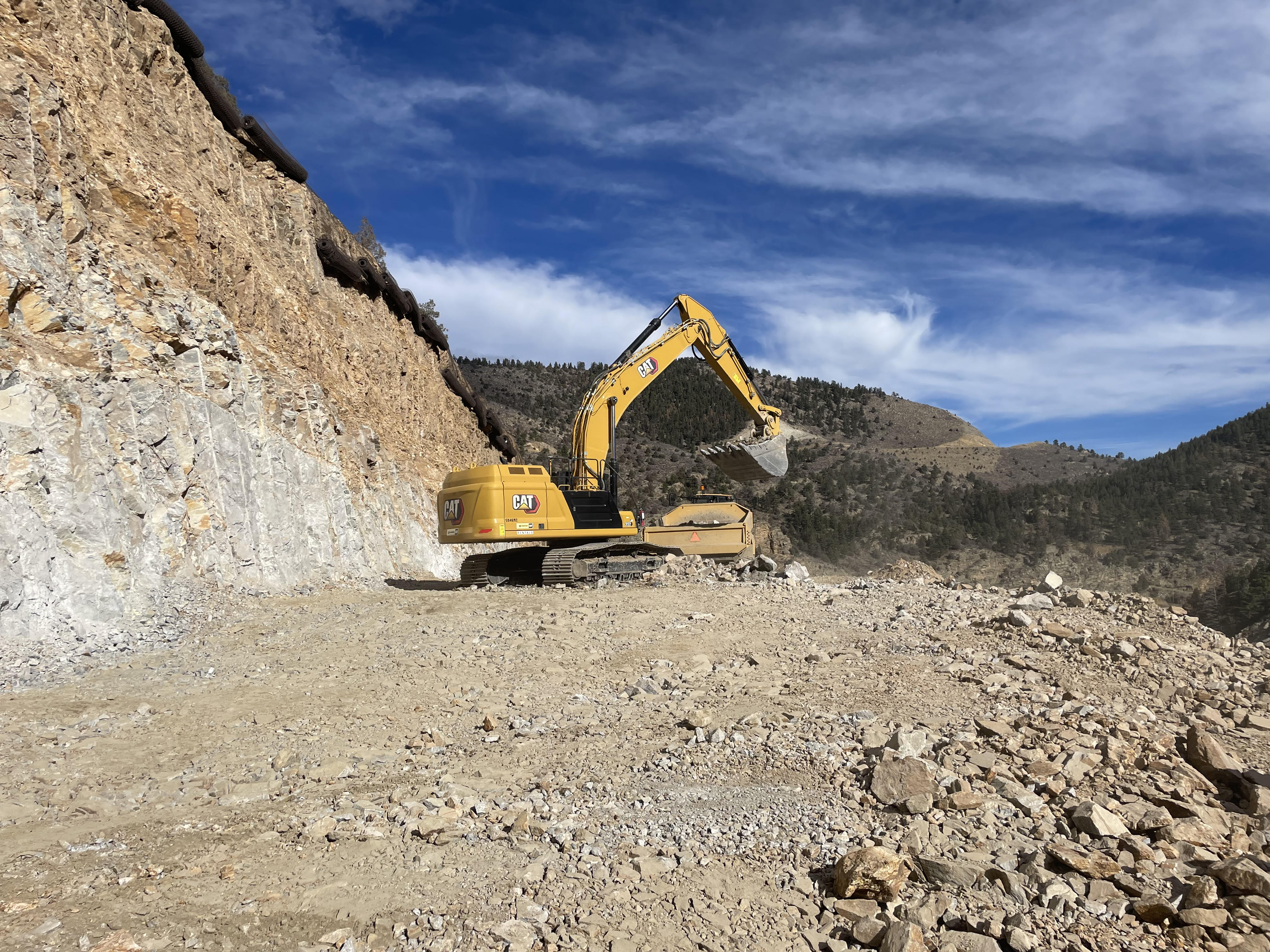 I-70 Floyd Hill West Side Excavation - Nov. 18, 2025.jpg detail image