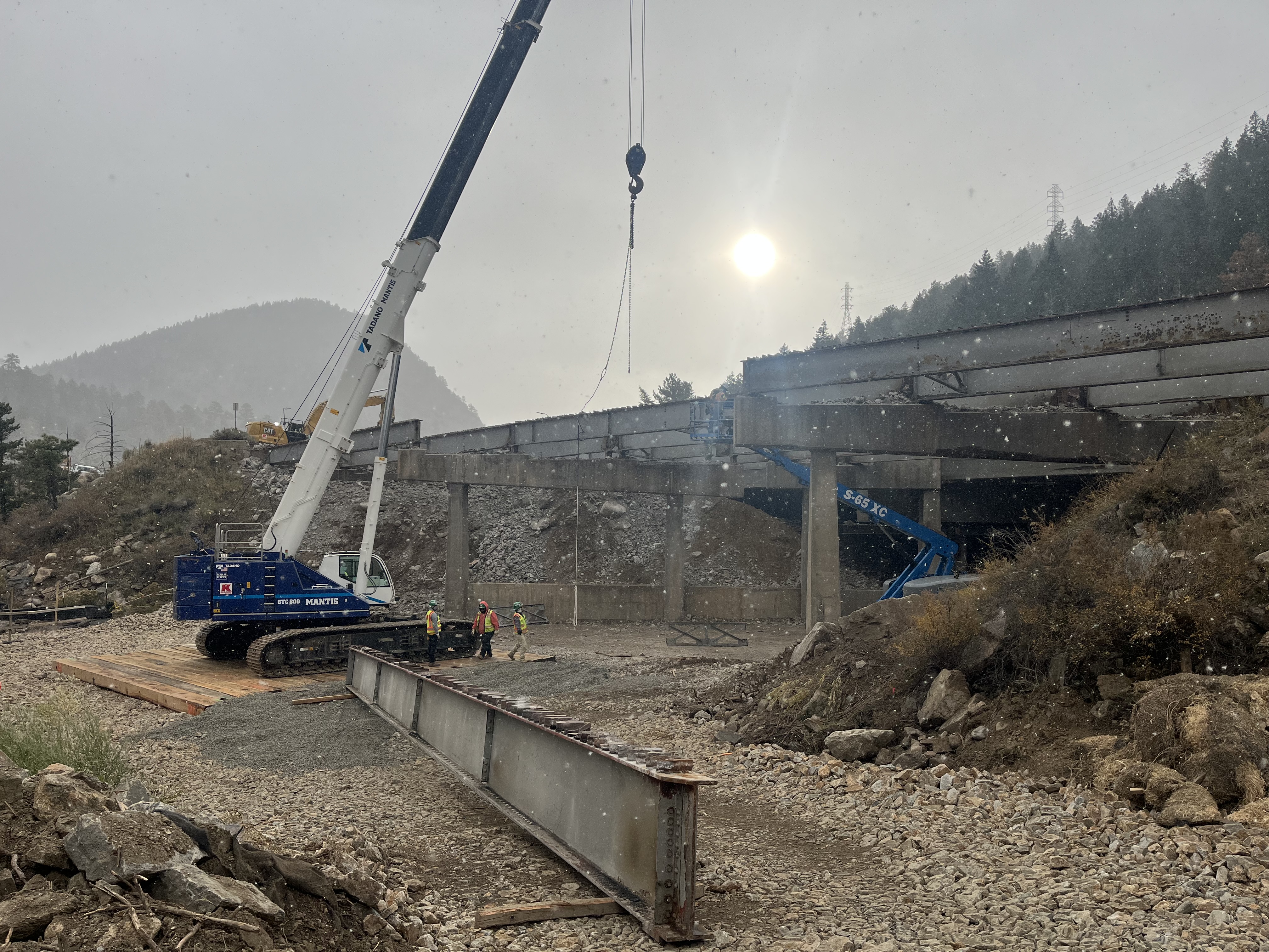 I-70 Floyd Hill - Bridge Demo - Oct. 30, 2025.jpg detail image