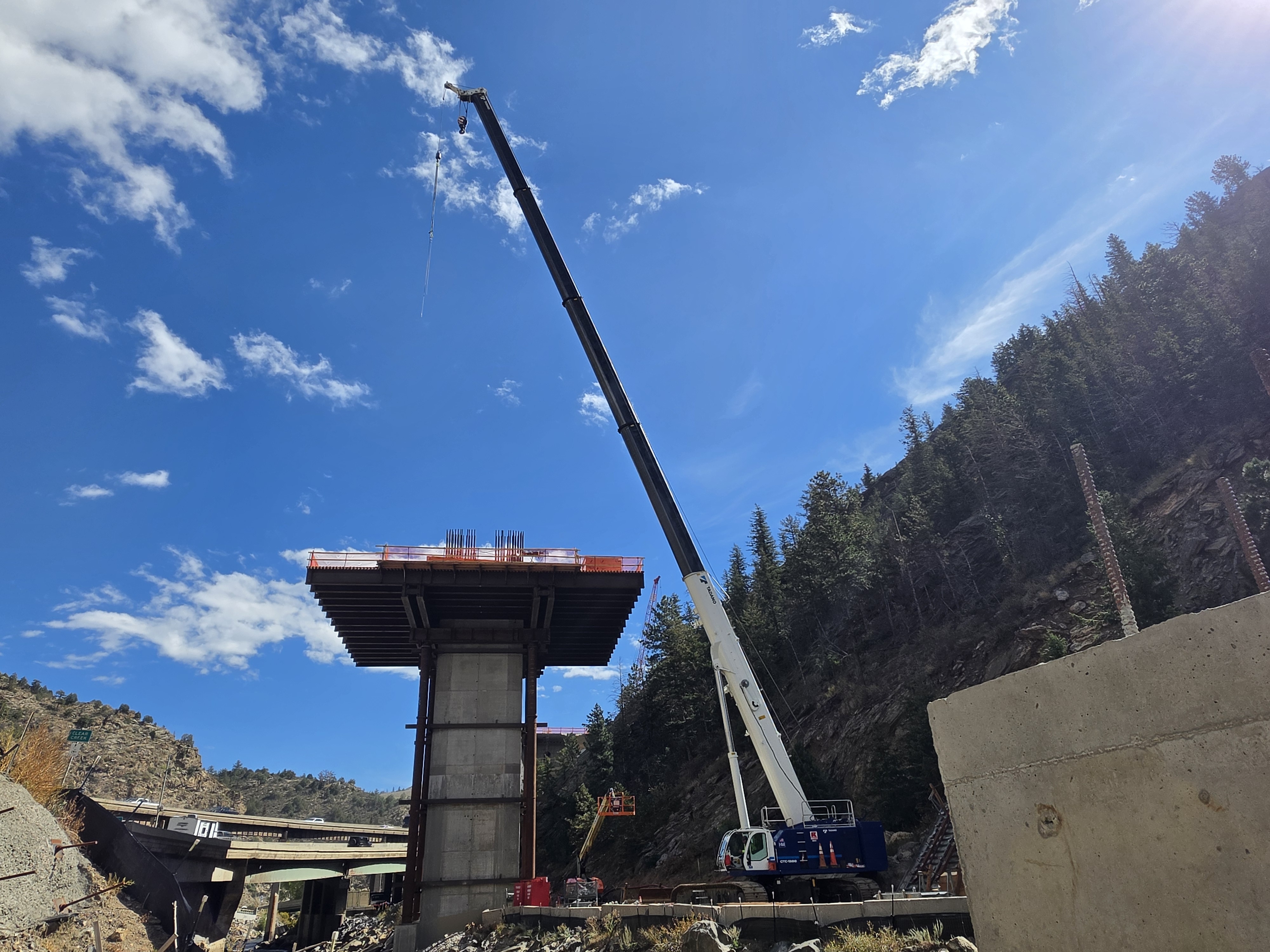 I-70 Floyd Hill View of Pier15 Construction September 2026.jpg detail image