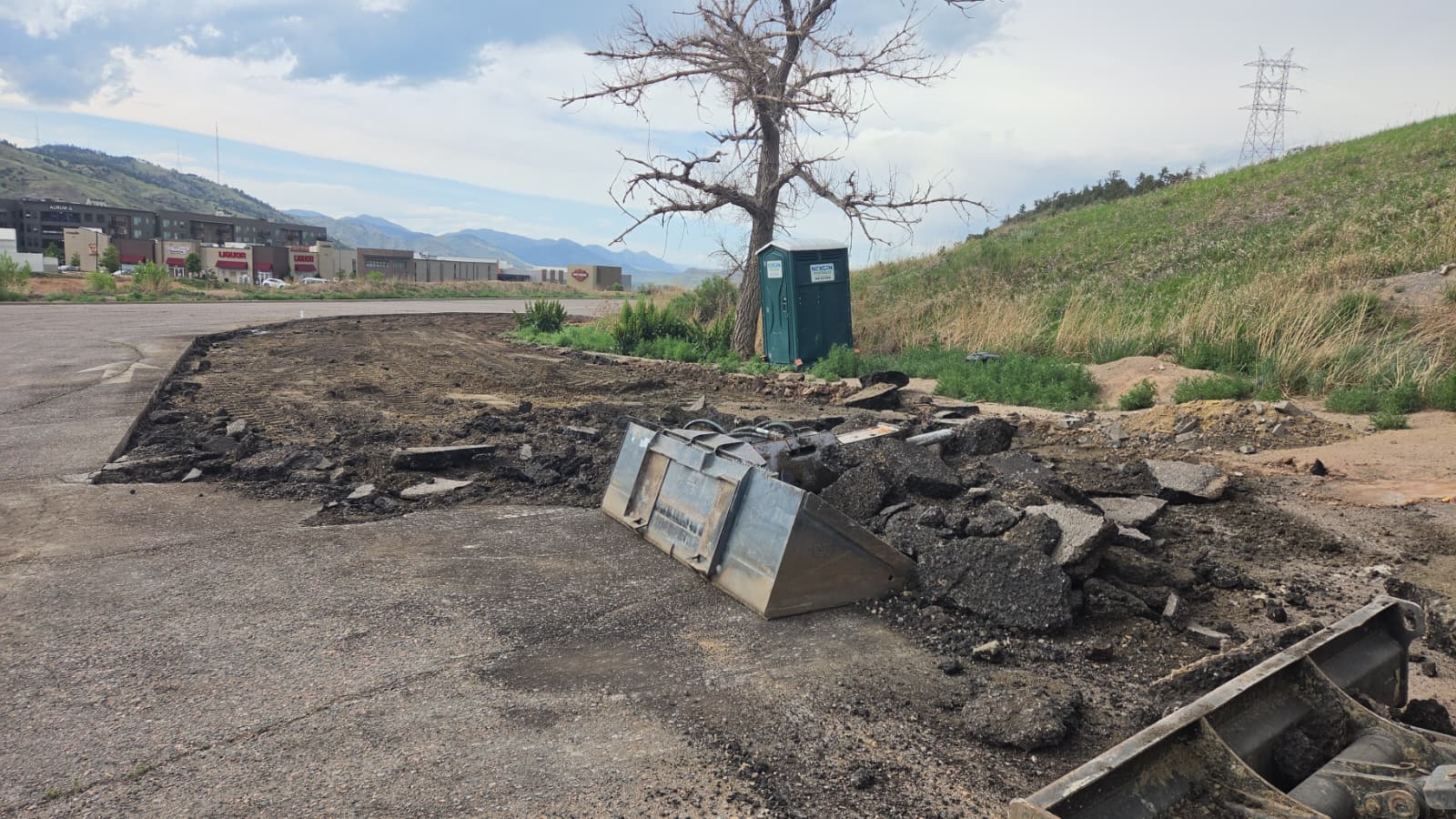 I-70 Geological Hogback Trail Rehabilitation concrete demolition.jpeg detail image
