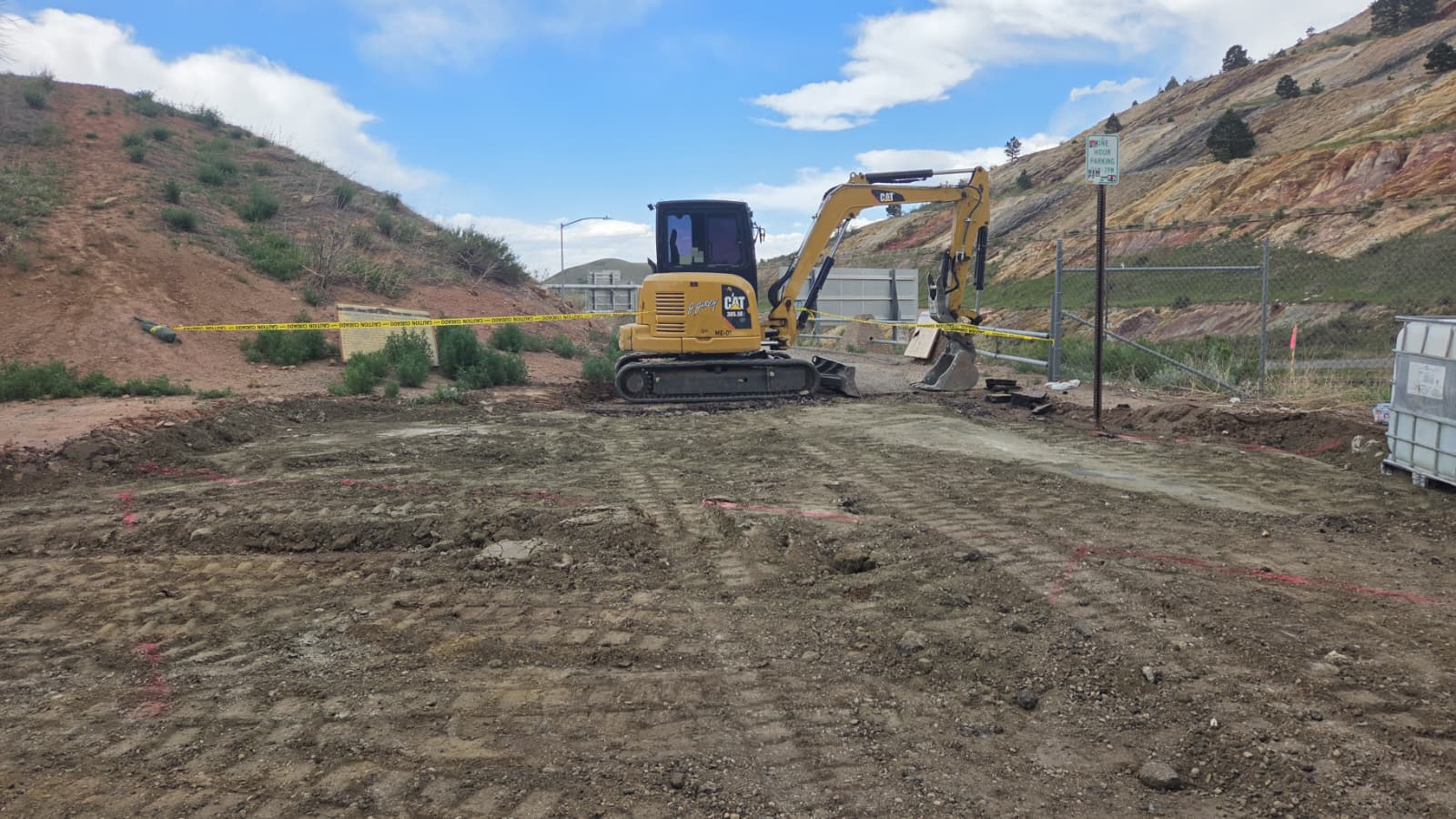 I-70 Geological Hogback Trail Rehabilitation tractor.jpeg detail image