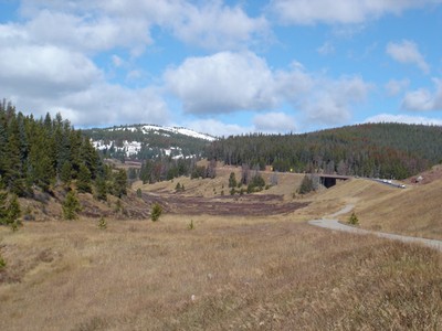Trail along I70 Vail Pass detail image