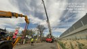 I-70 Noise Wall Replacement I-76 to Pecos Harlan Noise Wall Support Post Installation.JPG thumbnail image