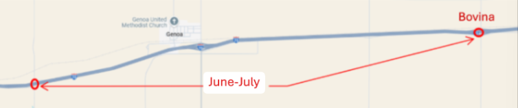I-70 Rural Bridge Rehabilitation Project Map June to July 2025.png detail image