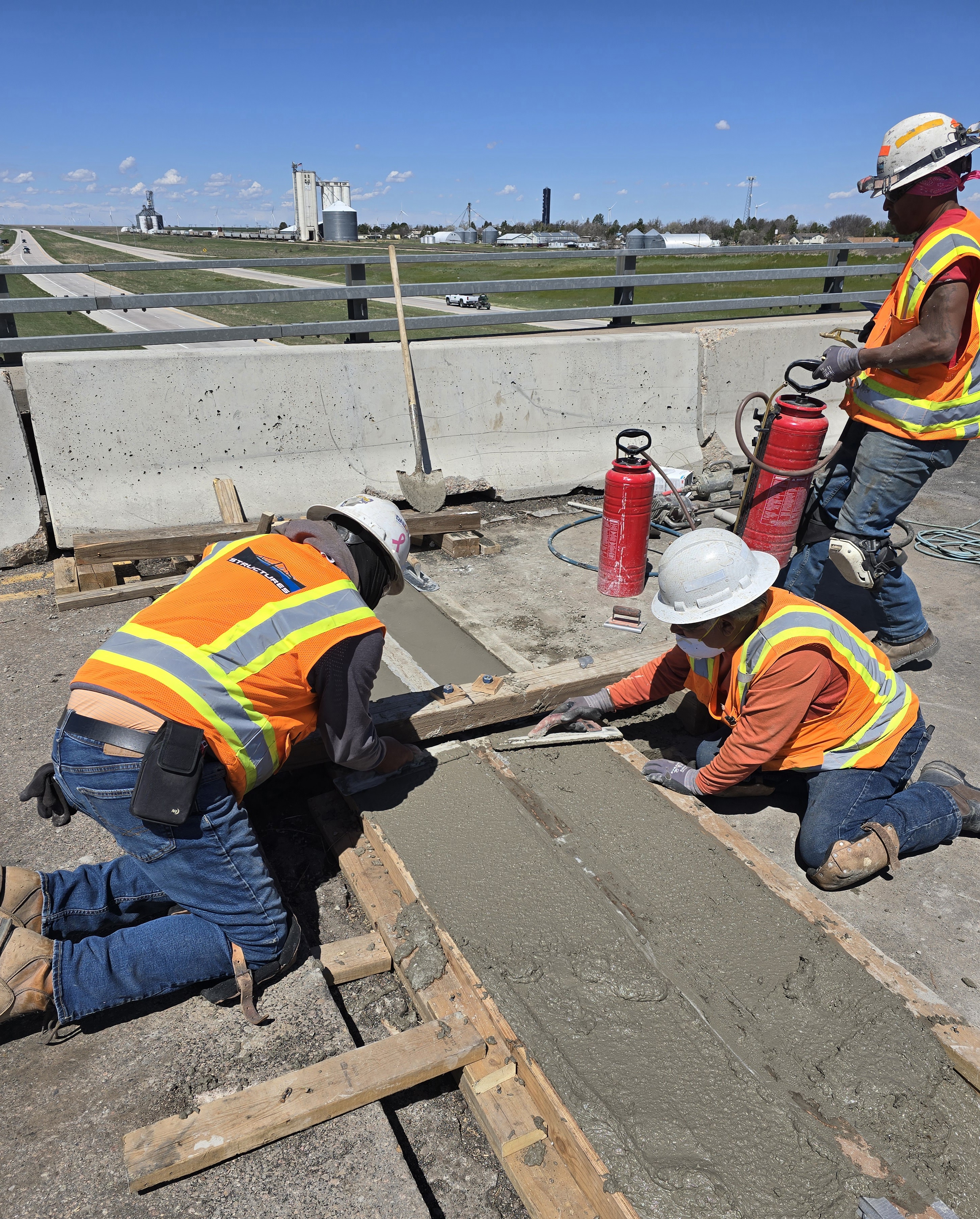 I-70 Rural Bridge Rehabilitation Bridge Expansion Device in Arriba.jpg detail image