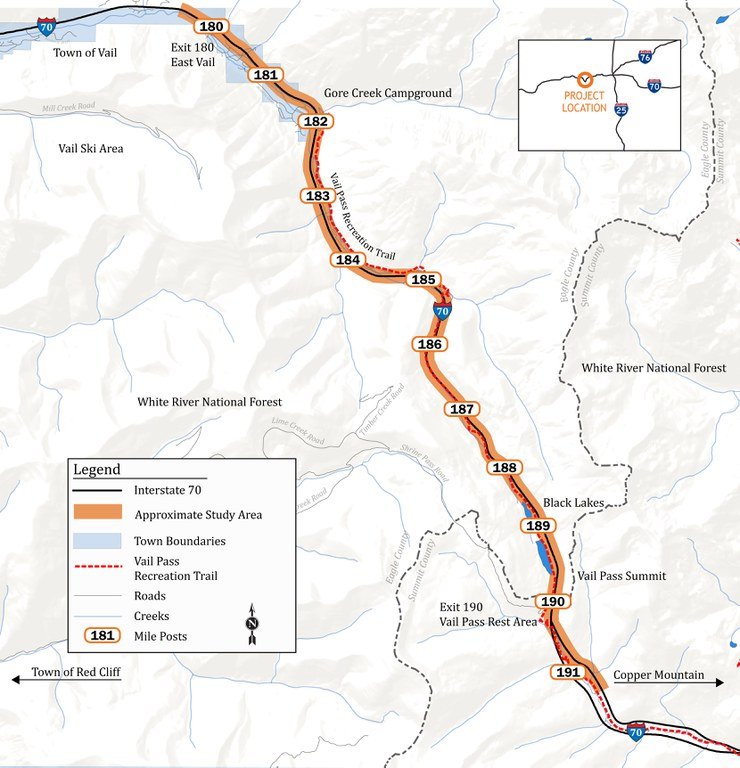 I-70 Vail Pass Auxiliary Lane project map.jpeg detail image