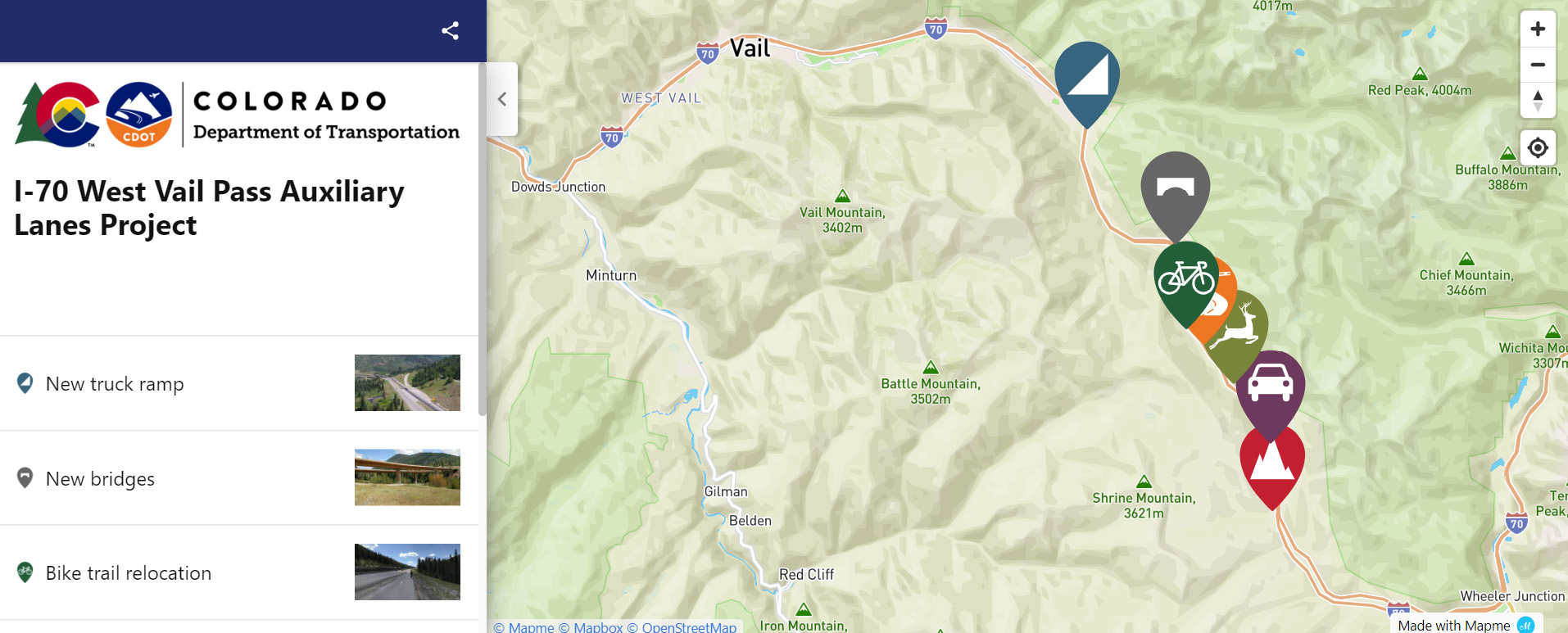West Vail Pass Map.jpg detail image