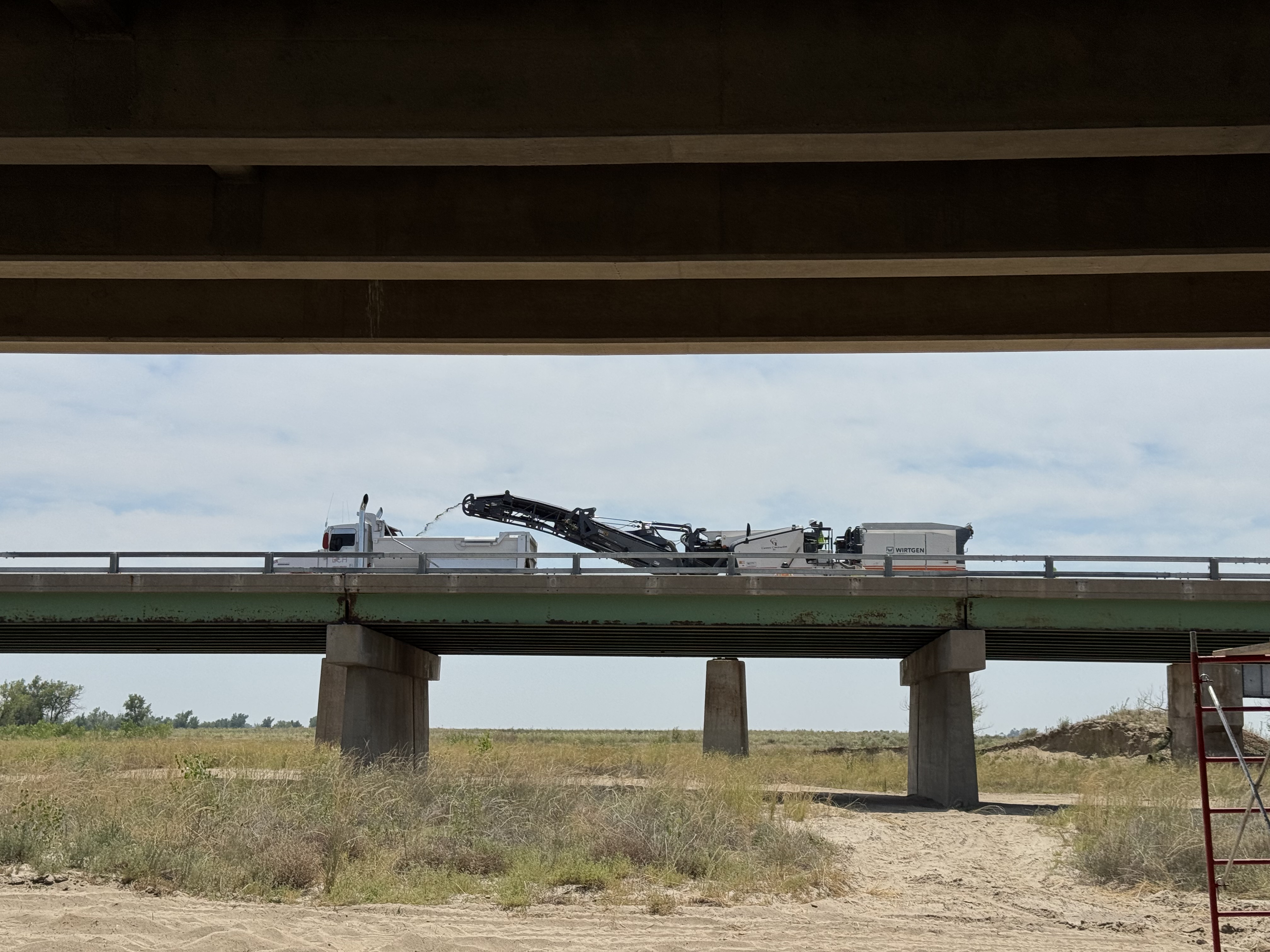 I-76 Bridge Repairs East of Roggen & East of Wiggins Bridge Asphalt Milling Operation.jpg detail image