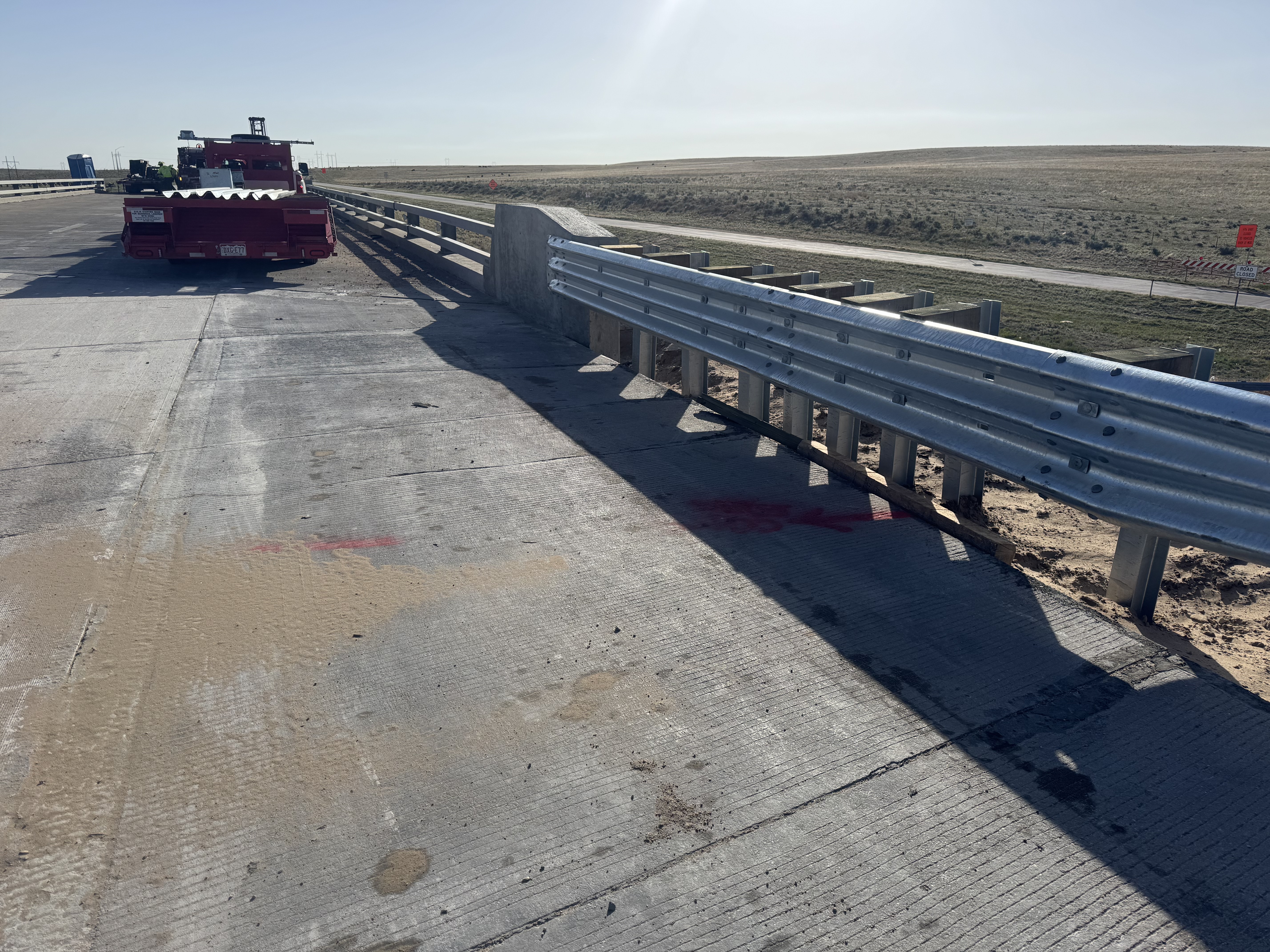 I-76 Corridor Improvements_Completed bridge rail transition_May 2025.jpg detail image