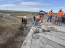 I-76 Corridor Improvements_Demo for new bridge rail transition_May 2025.jpg thumbnail image