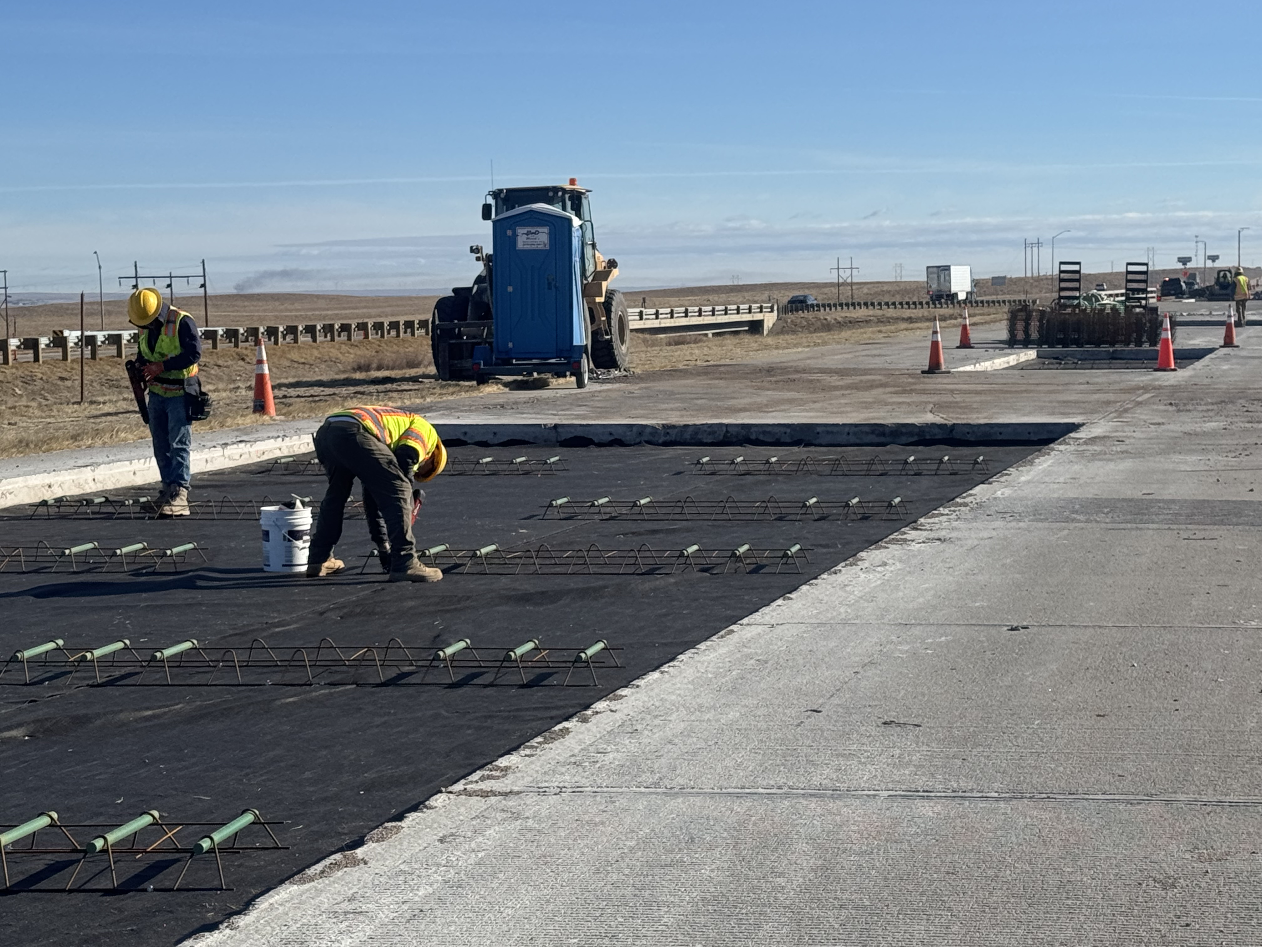 I-76 Corridor Improvements Prepping for Concrete Pavement March 2025.jpg detail image