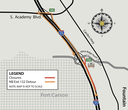 Northbound I-25 Exit 132 detour map.png thumbnail image