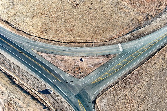 Aerial View Fort Carson gate intersection-2.jpg detail image