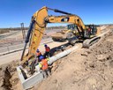Setting new drainage pipes in median on S Academy Blvd_wide view_sm.jpg thumbnail image