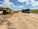 Earthwork at Clover Ditch roadway thumbnail image