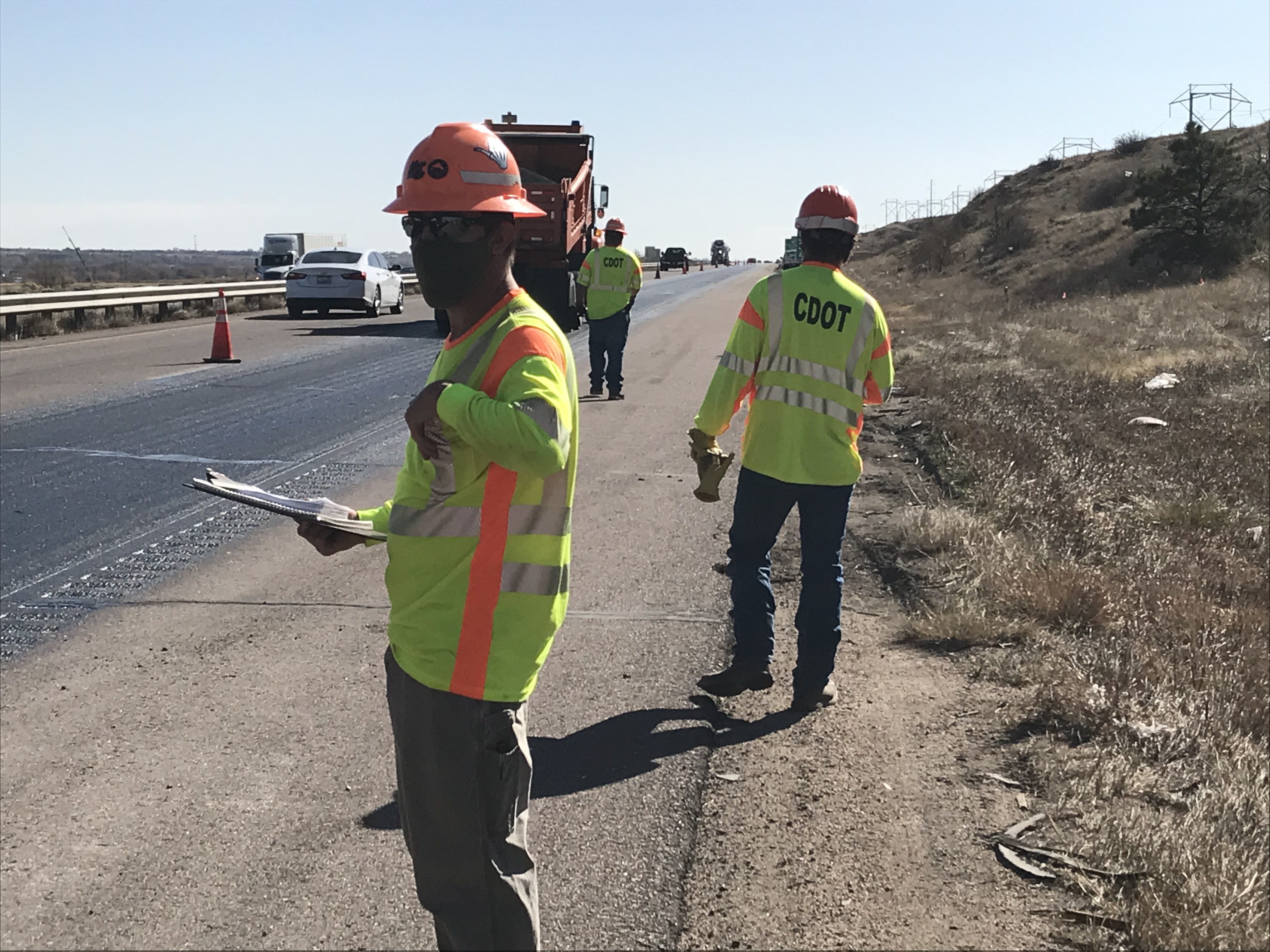 Resurfacing on I-25 & Santa Fe detail image